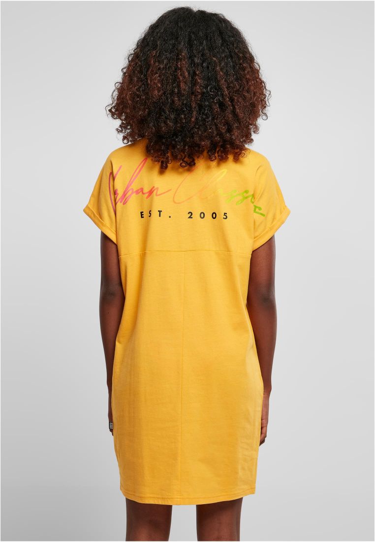 Ladies Rainbow Tee Dress - Ladies Shorts, Skirts and Dresses - TTUTB4793 - 576