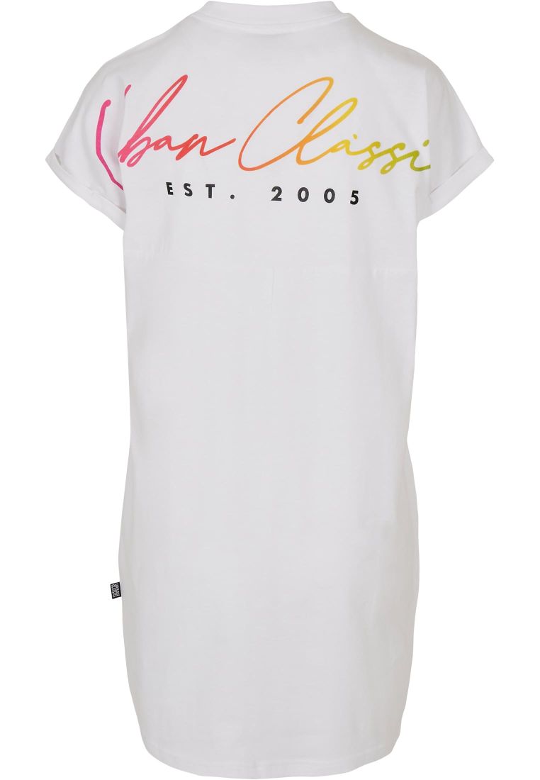 Ladies Rainbow Tee Dress - Ladies Shorts, Skirts and Dresses - TTUTB4793 - 310