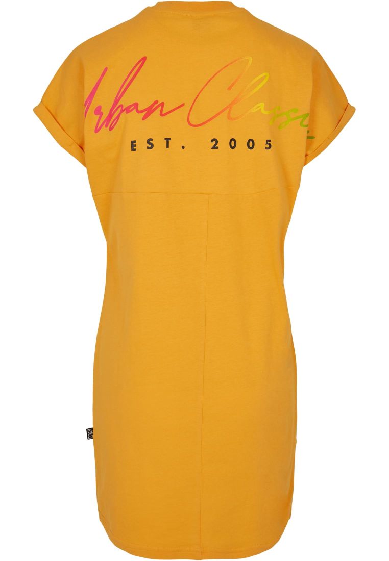 Ladies Rainbow Tee Dress - Ladies Shorts, Skirts and Dresses - TTUTB4793 - 580