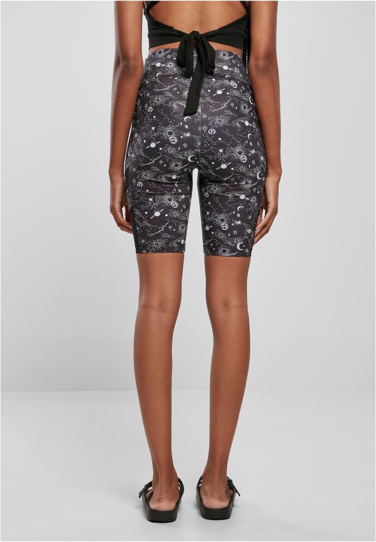 Ladies High Waist Tech Mesh AOP Cycle Sh - Ladies Leggins - TTUTB4794 - 306