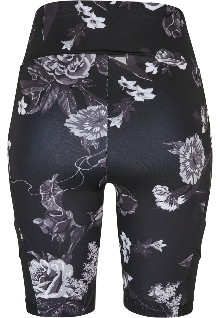 Ladies High Waist Tech Mesh AOP Cycle Sh - Ladies Leggins - TTUTB4794 - 10