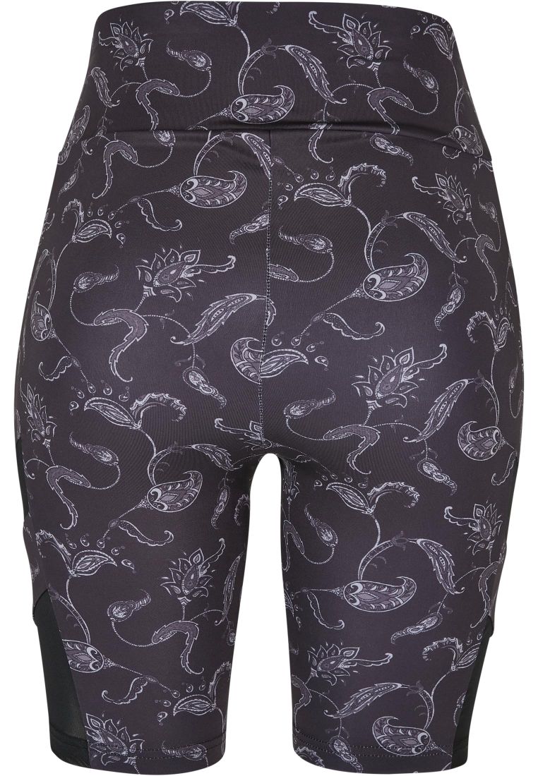 Ladies High Waist Tech Mesh AOP Cycle Sh - Ladies Leggins - TTUTB4794 - 581