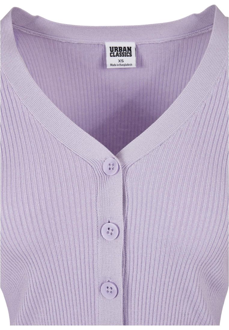 Ladies Short Rib Knit Cardigan - - TTUTB4806 - 10