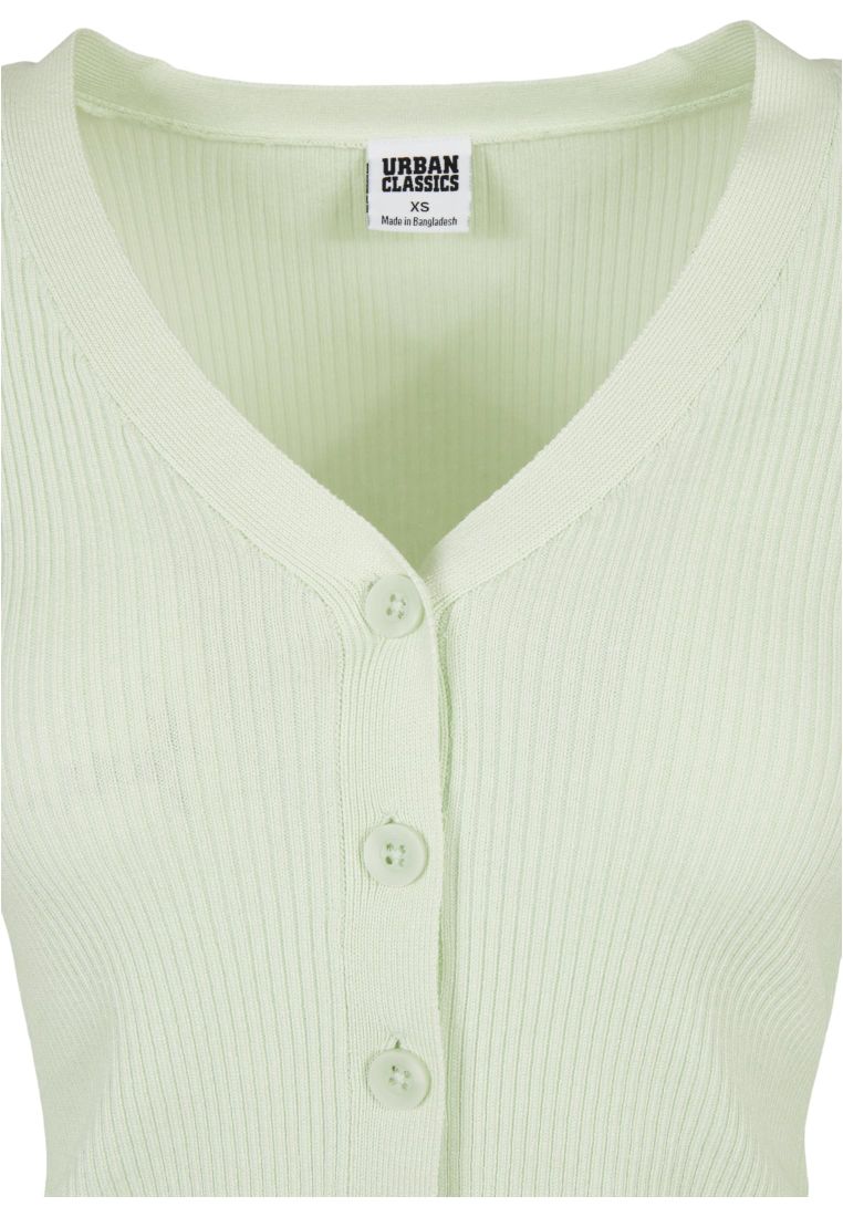 Ladies Short Rib Knit Cardigan - - TTUTB4806 - 1121