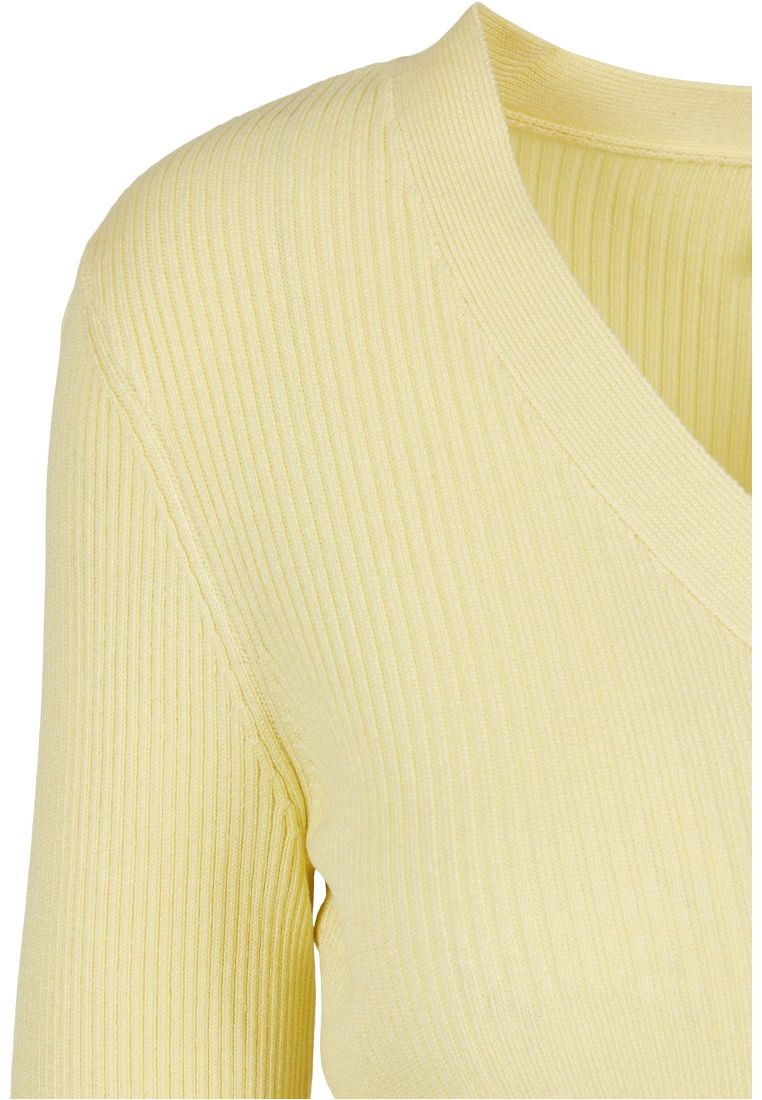 Ladies Short Rib Knit Cardigan - - TTUTB4806 - 852