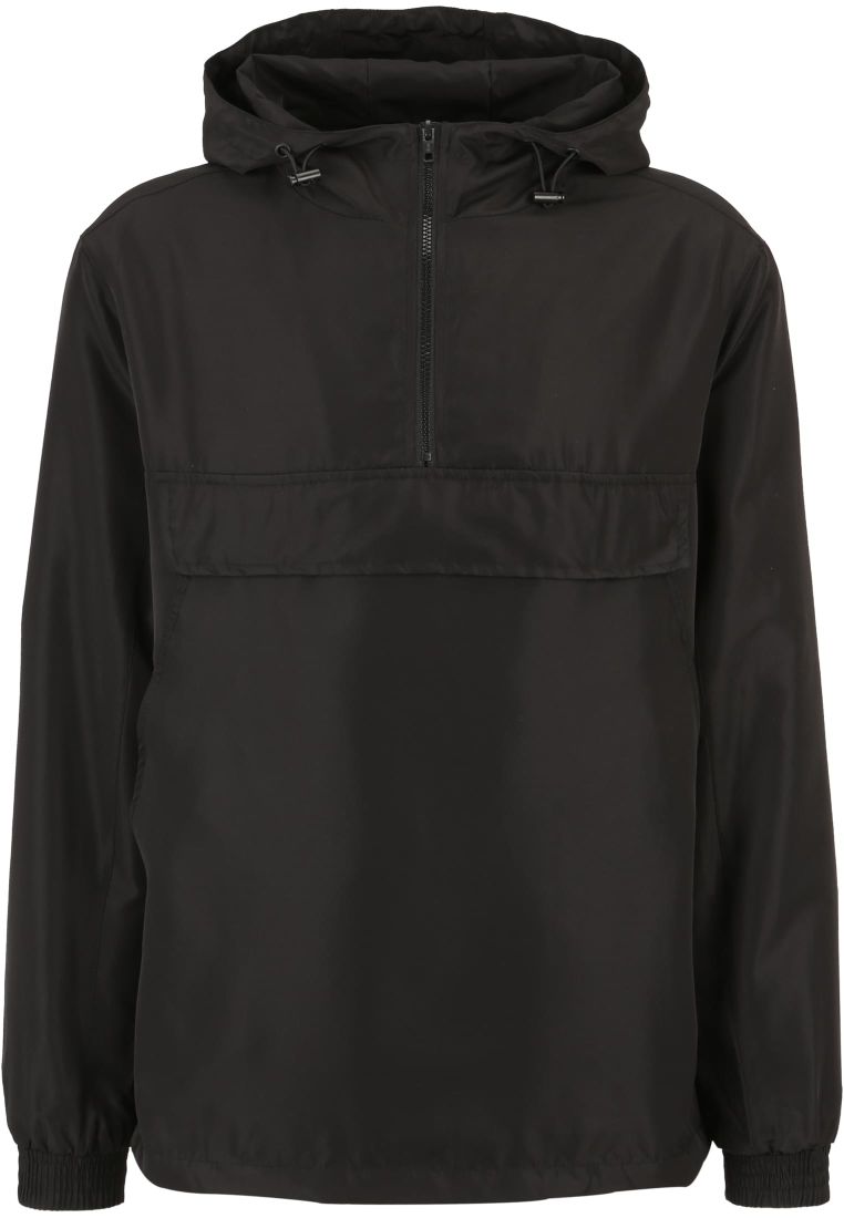 Recycled Basic Pull Over Jacket - Mens Jackets - TTUTB4928 - 32