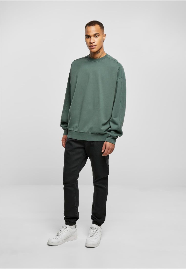 Heavy Terry Garment Dye Crew - Miesten Collegepaidat - TTUTB4956 - 518