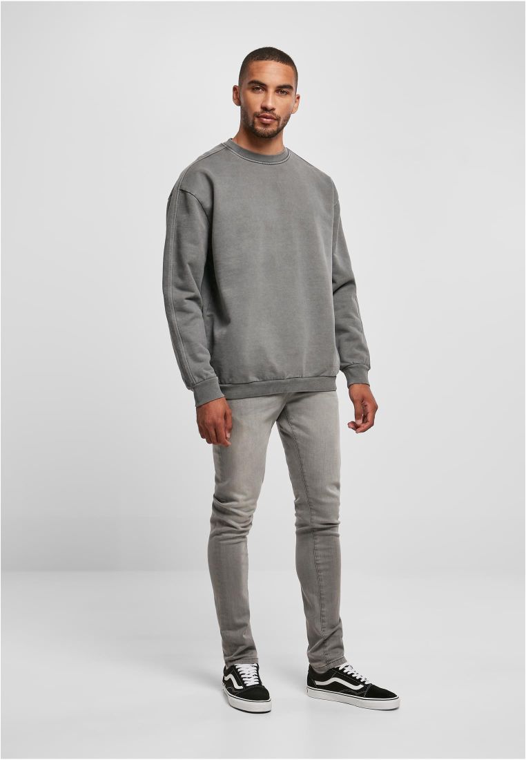 Heavy Terry Garment Dye Crew - Miesten Collegepaidat - TTUTB4956 - 7