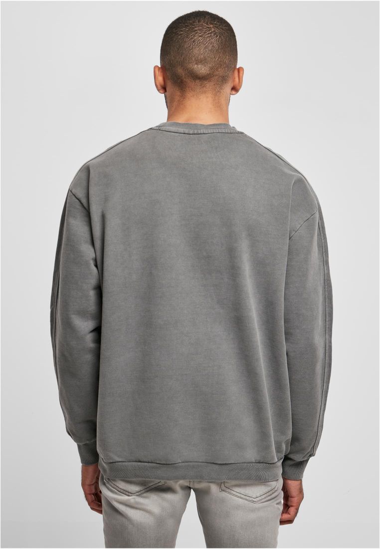 Heavy Terry Garment Dye Crew - Miesten Collegepaidat - TTUTB4956 - 5