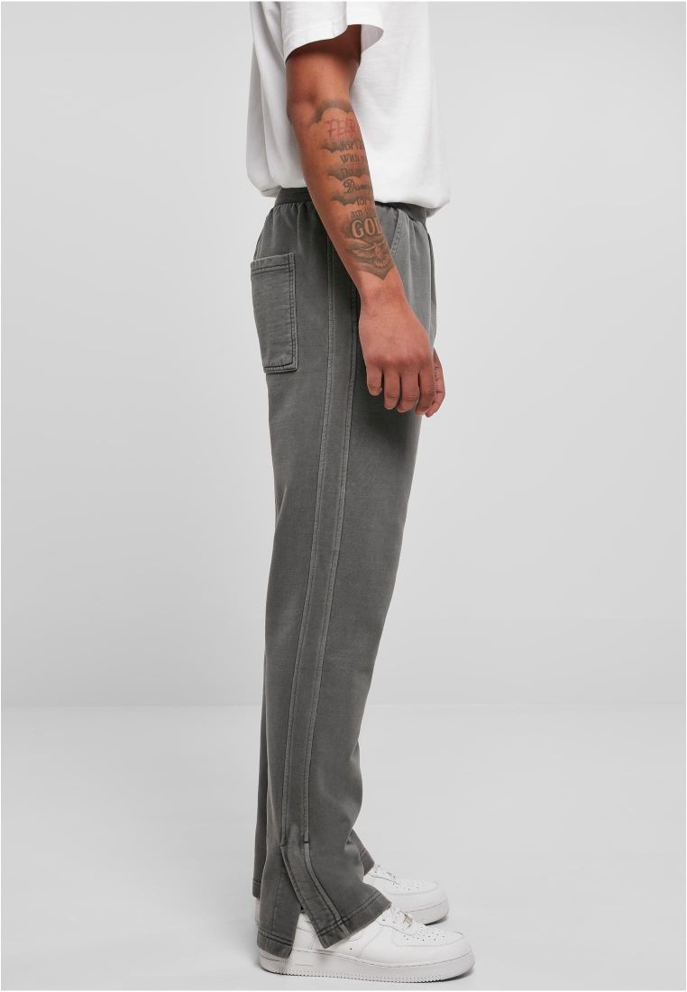 Heavy Terry Garment Dye Slit Sweatpants - Mens Pants - TTUTB4957 - 6