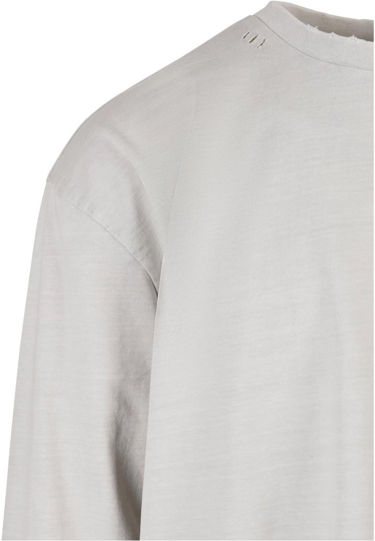 Oversized Distressed Longsleeve - Miesten Collegepaidat - TTUTB4968 - 282
