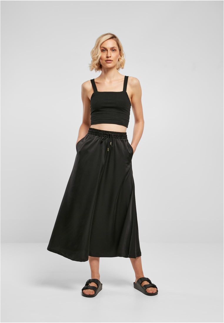 Ladies Satin Midi Skirt - Ladies Shorts, Skirts and Dresses - TTUTB5005 - 7