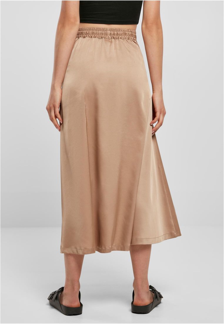 Ladies Satin Midi Skirt - Ladies Shorts, Skirts and Dresses - TTUTB5005 - 306