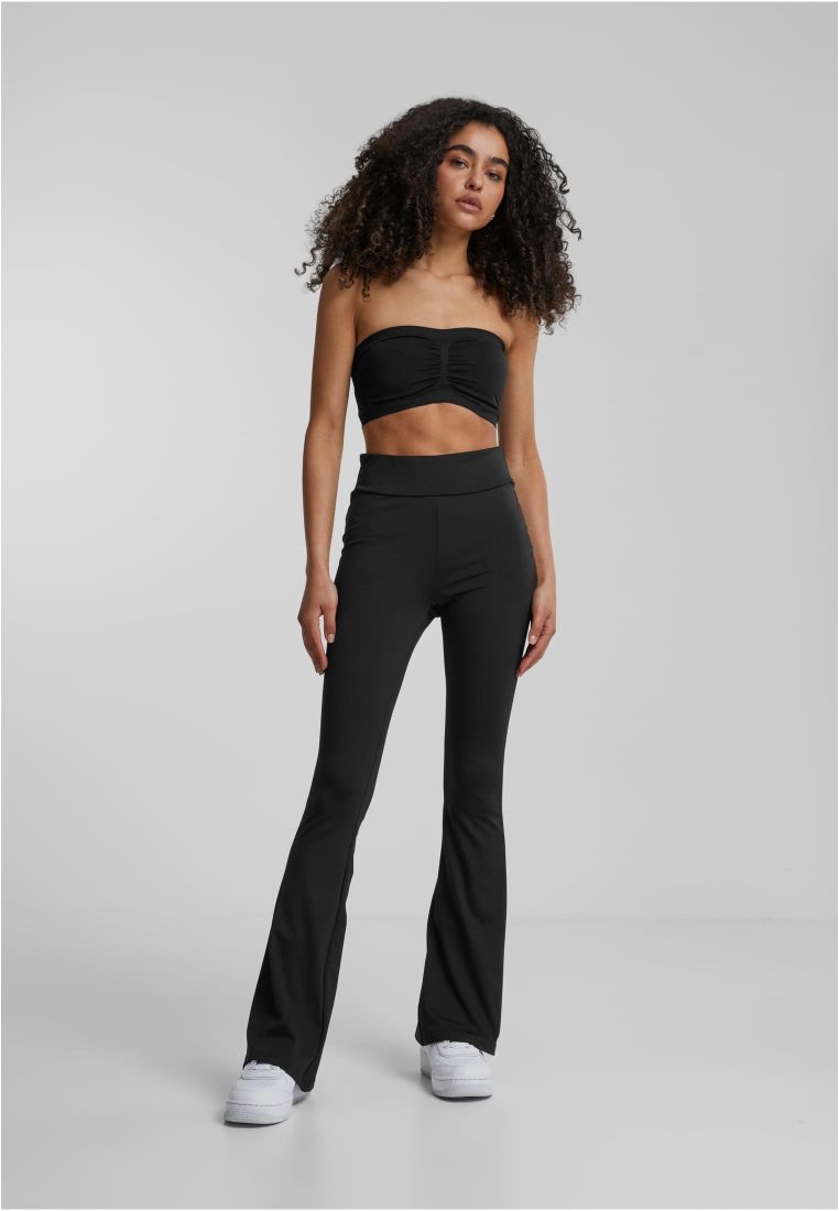 Ladies Recycled High Waist Flared Leggin - Ladies Leggins - TTUTB5020 - 7