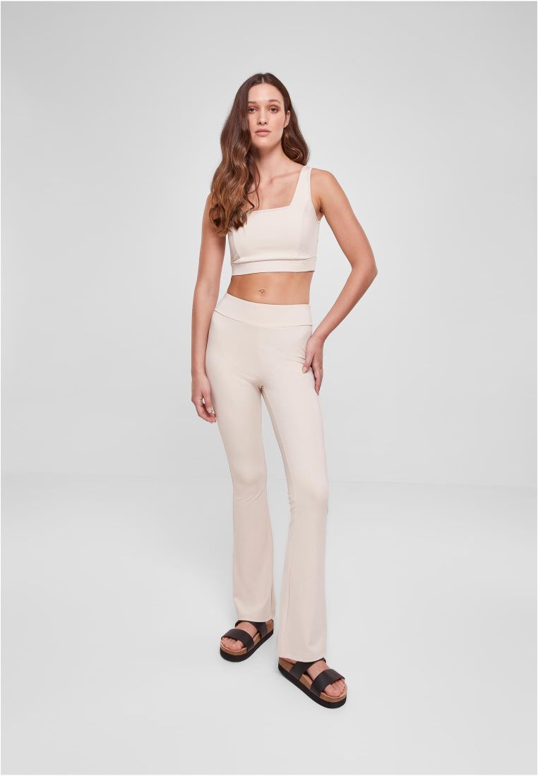 Ladies Recycled High Waist Flared Leggin - Ladies Leggins - TTUTB5020 - 308