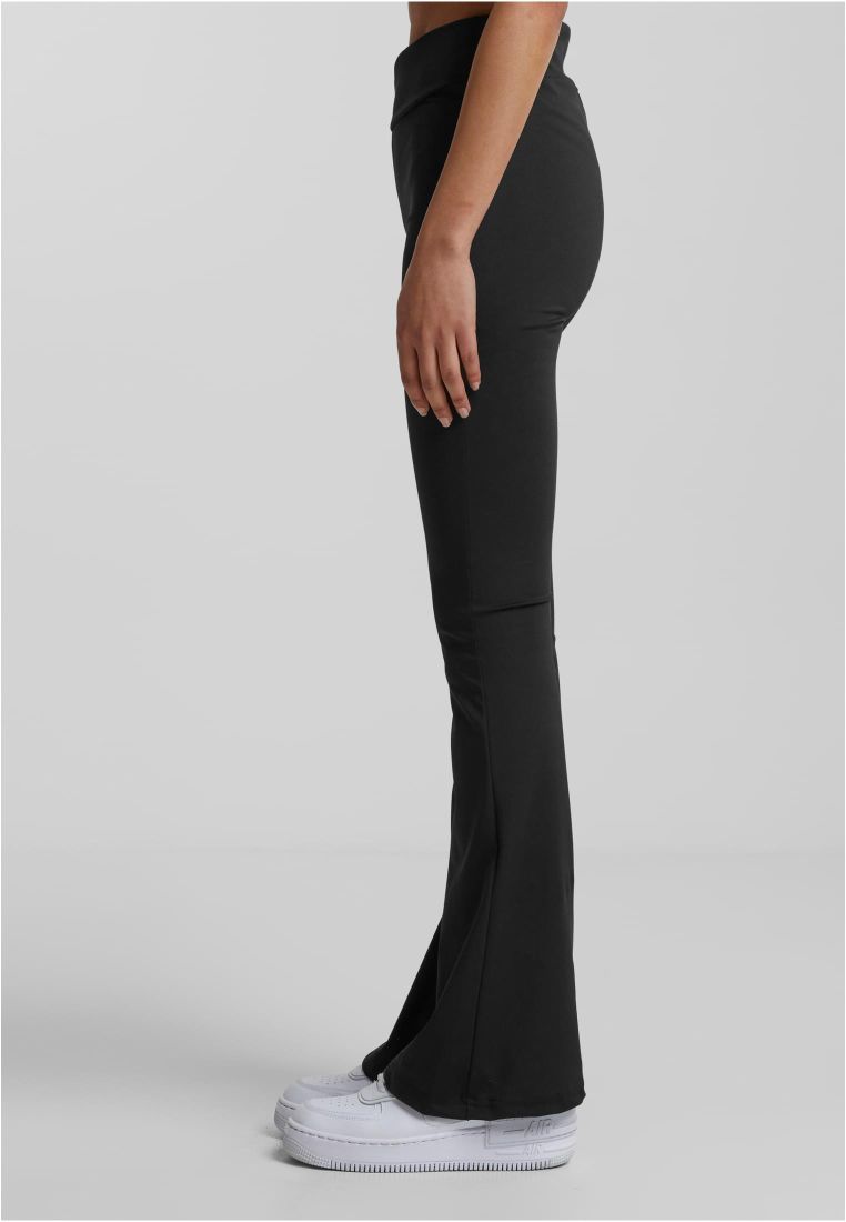 Ladies Recycled High Waist Flared Leggin - Ladies Leggins - TTUTB5020 - 4