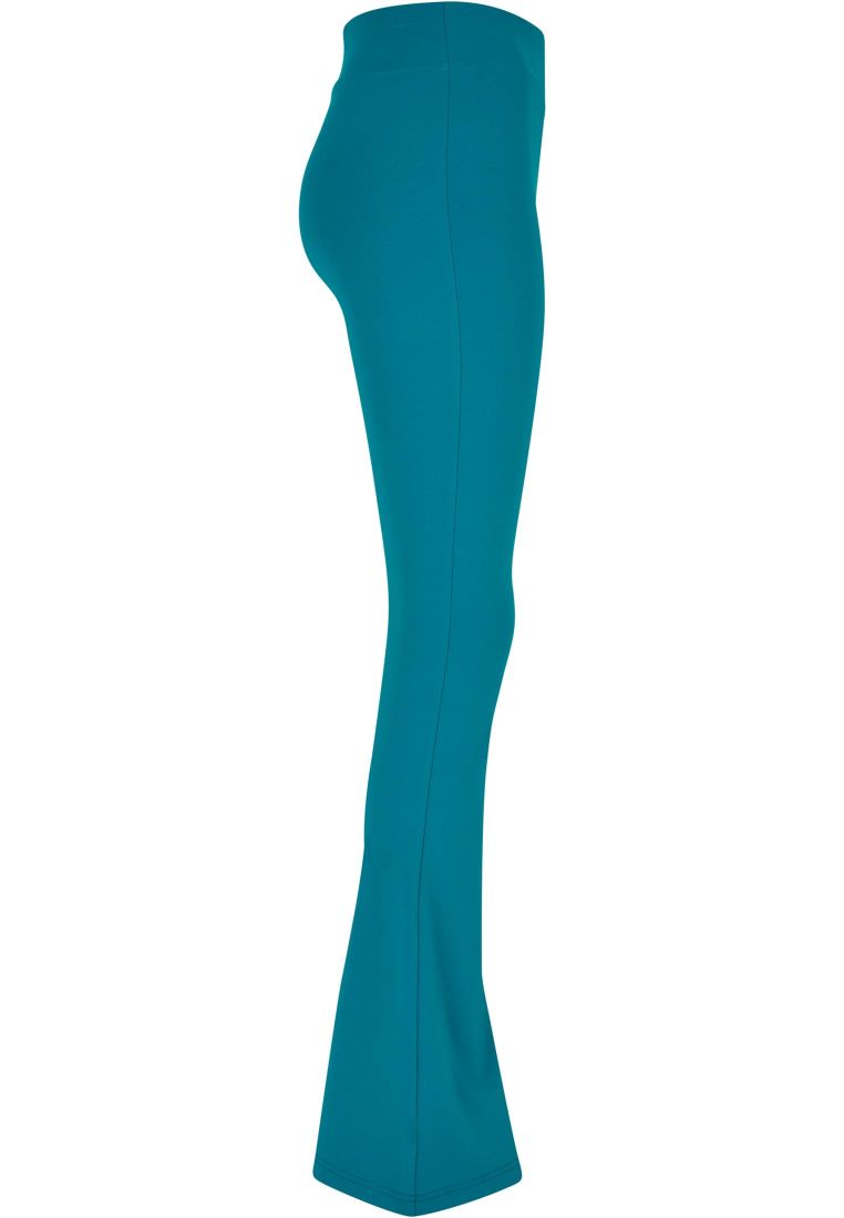 Ladies Recycled High Waist Flared Leggin - Ladies Leggins - TTUTB5020 - 580