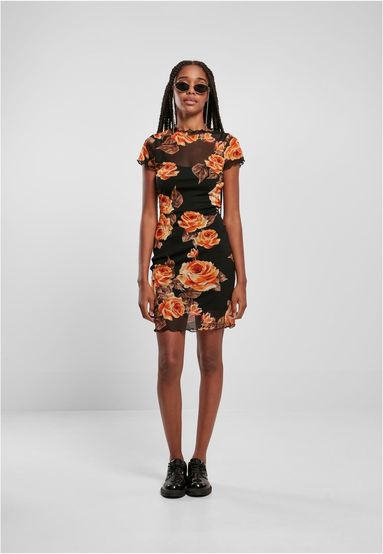 Ladies Mesh Double Layer Dress - Naisten Shortsit, Hameet ja Mekot - TTUTB5024 - 578