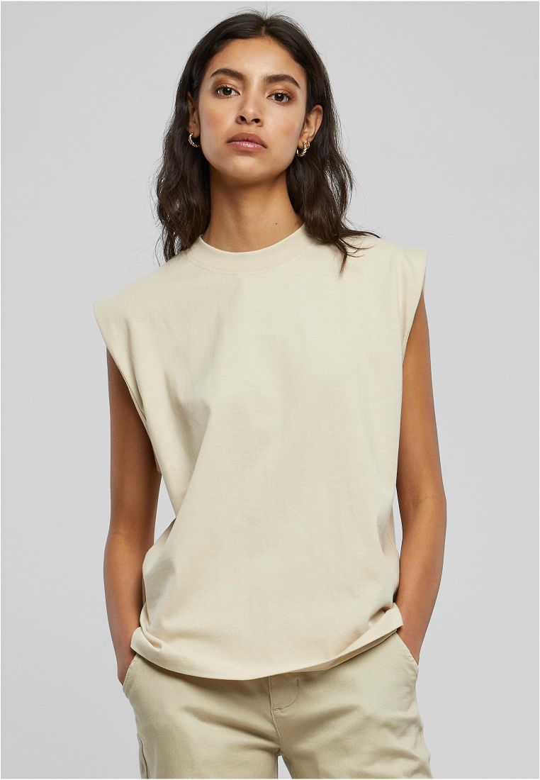 Ladies Organic Heavy Padded Shoulder Tan - - TTUTB5028 - 841