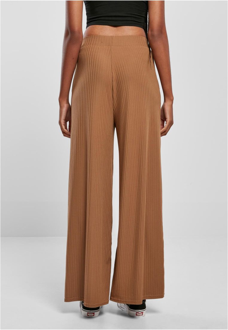 Ladies Rib Jersey Wide Leg Pants - Ladies Pants - TTUTB5029 - 306