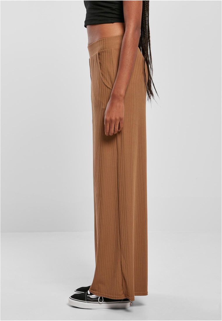 Ladies Rib Jersey Wide Leg Pants - Ladies Pants - TTUTB5029 - 305