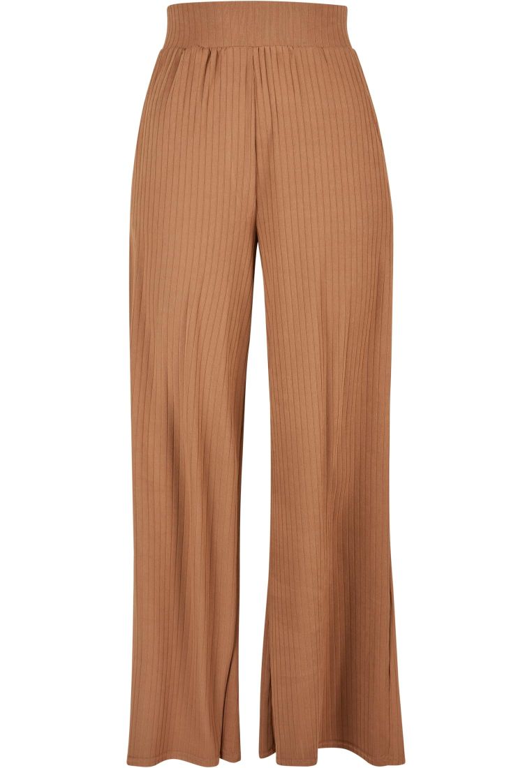 Ladies Rib Jersey Wide Leg Pants - Ladies Pants - TTUTB5029 - 309