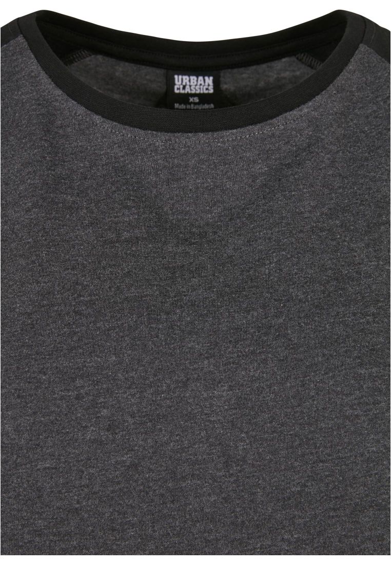 Ladies Contrast Raglan Tee Dress - Naisten Shortsit, Hameet ja Mekot - TTUTB5030 - 10