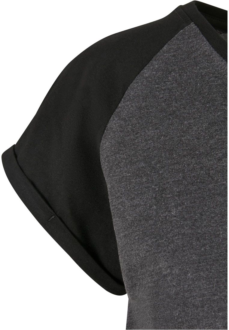 Ladies Contrast Raglan Tee Dress - Naisten Shortsit, Hameet ja Mekot - TTUTB5030 - 11