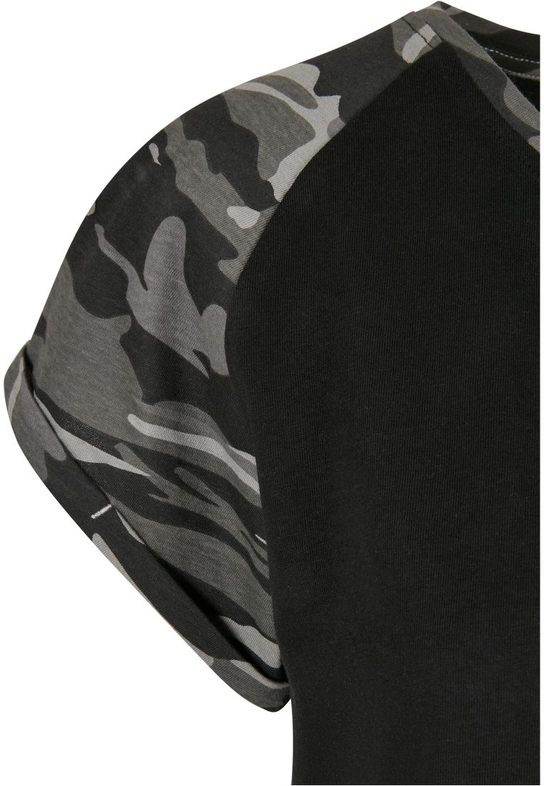 Ladies Contrast Raglan Tee Dress - Naisten Shortsit, Hameet ja Mekot - TTUTB5030 - 582