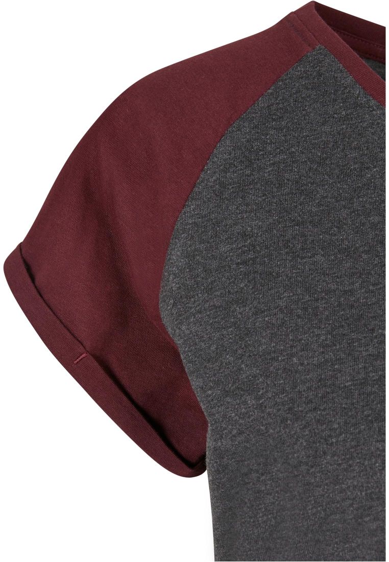 Ladies Contrast Raglan Tee Dress - Naisten Shortsit, Hameet ja Mekot - TTUTB5030 - 849