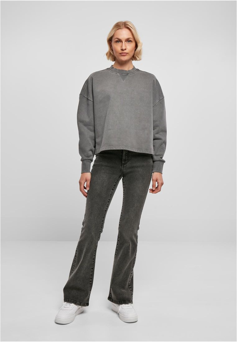 Ladies Heavy Terry Garment Dye Crewneck - Naisten  Colleget ja Collegetakit - TTUTB5033 - 308