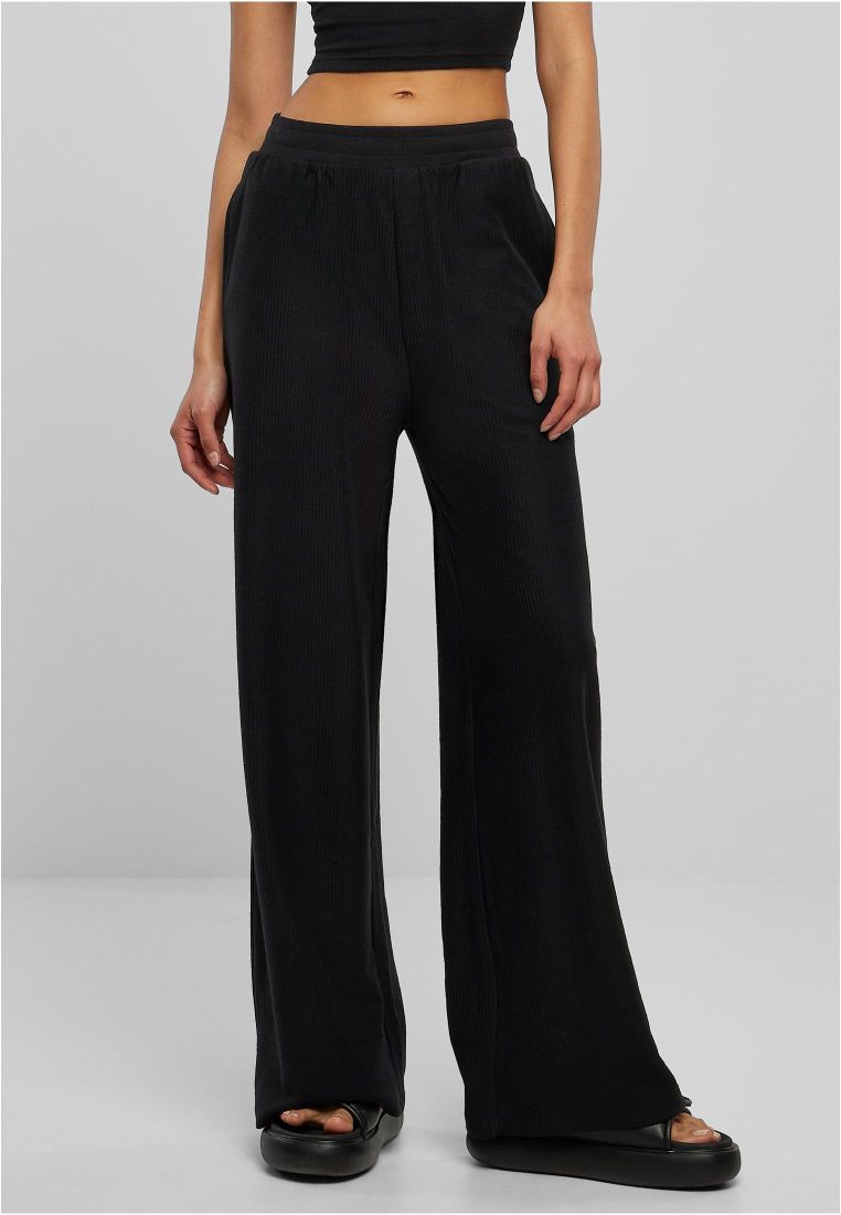 Ladies Straight Rib Terry Pants - CURVY SIZES 3XL-6XL - TTUTB5038 - 1