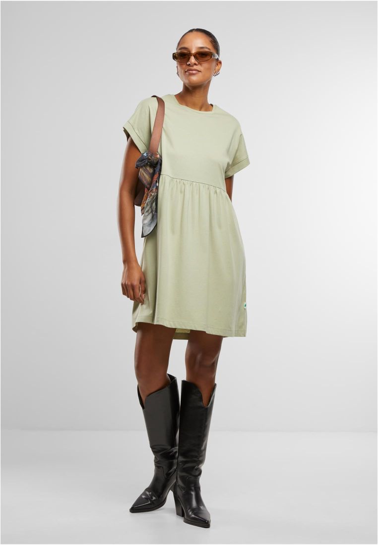 Ladies Organic Empire Valance Tee Dress - Ladies Shorts, Skirts and Dresses - TTUTB5040 - 1926