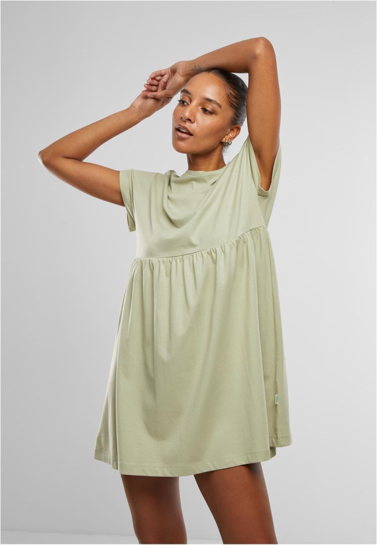 Ladies Organic Empire Valance Tee Dress - Ladies Shorts, Skirts and Dresses - TTUTB5040 - 1927