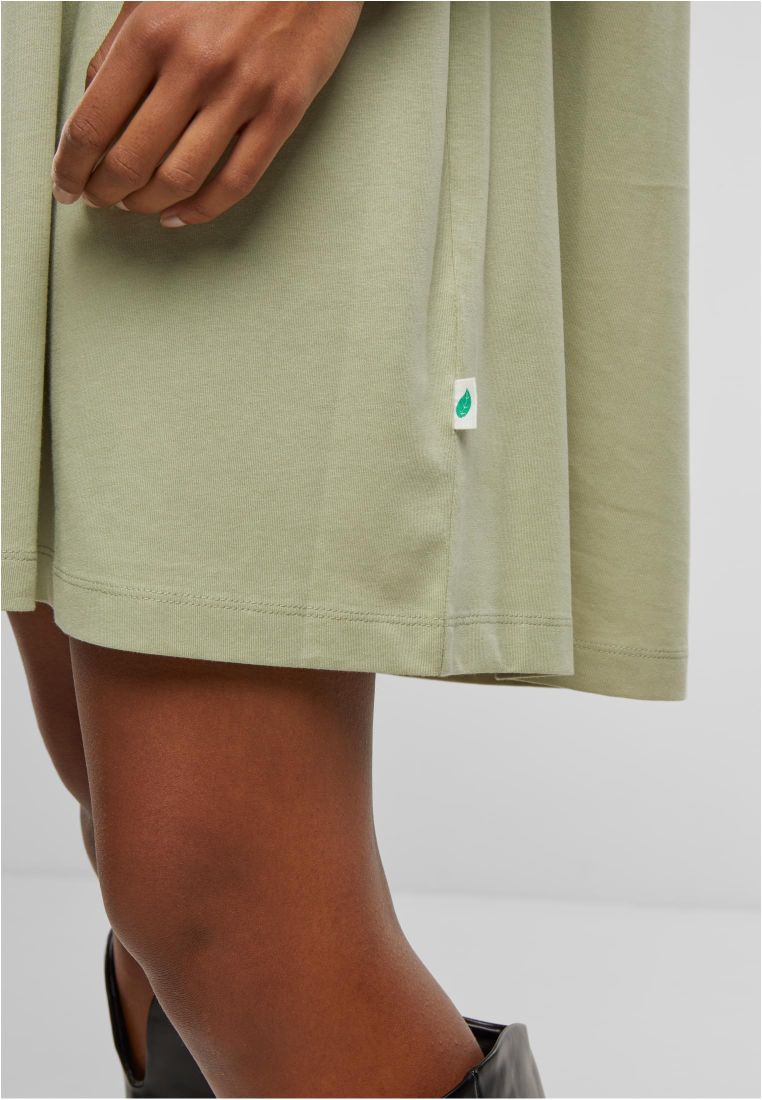 Ladies Organic Empire Valance Tee Dress - Ladies Shorts, Skirts and Dresses - TTUTB5040 - 1928