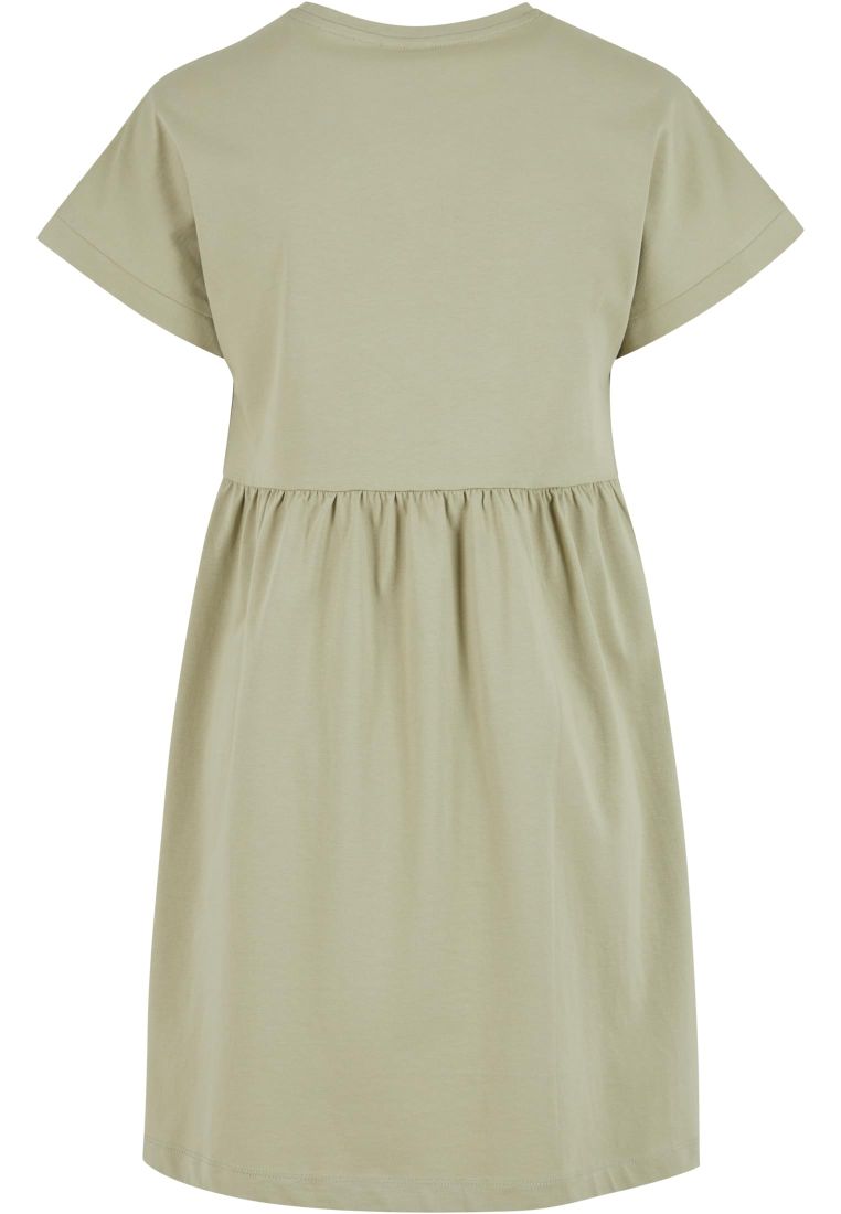 Ladies Organic Empire Valance Tee Dress - Ladies Shorts, Skirts and Dresses - TTUTB5040 - 1932