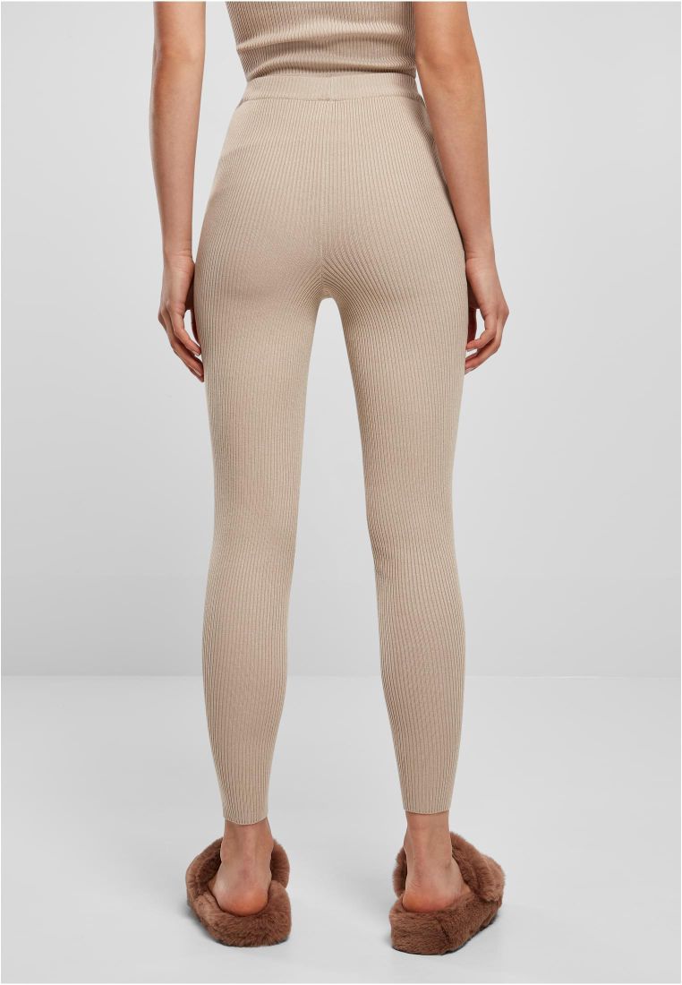 Ladies Rib Knit Leggings - Ladies Leggins - TTUTB5057 - 306