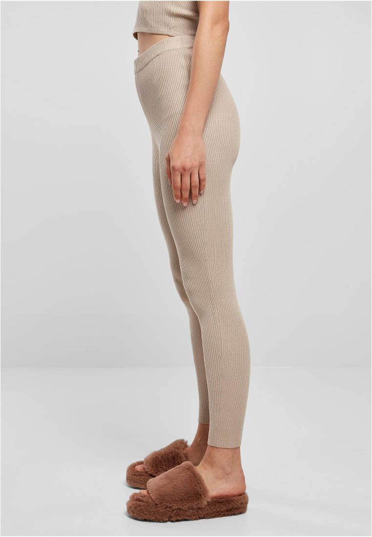 Ladies Rib Knit Leggings - Ladies Leggins - TTUTB5057 - 305