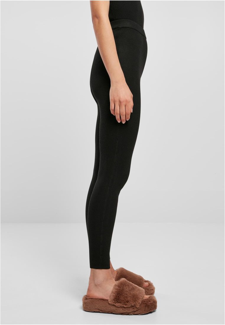 Ladies Rib Knit Leggings - Ladies Leggins - TTUTB5057 - 6