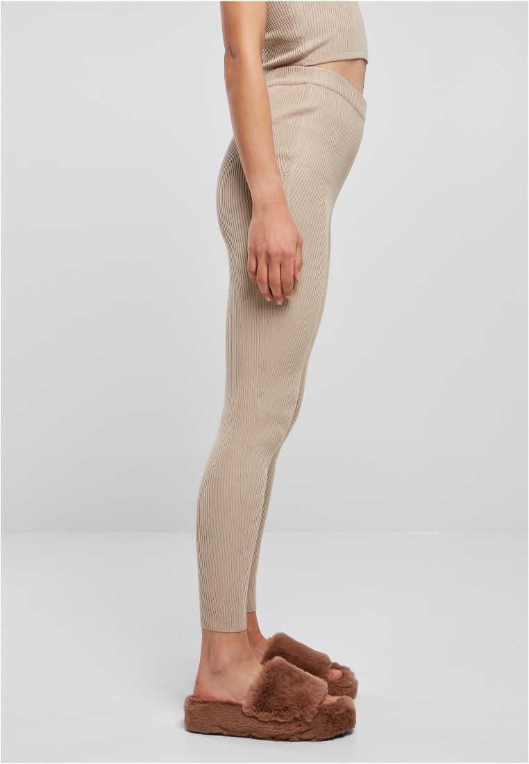 Ladies Rib Knit Leggings - Ladies Leggins - TTUTB5057 - 307