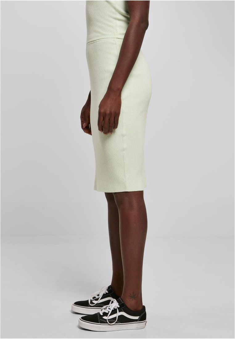 Ladies Rib Knit Midi Skirt - Naisten Shortsit, Hameet ja Mekot - TTUTB5058 - 575