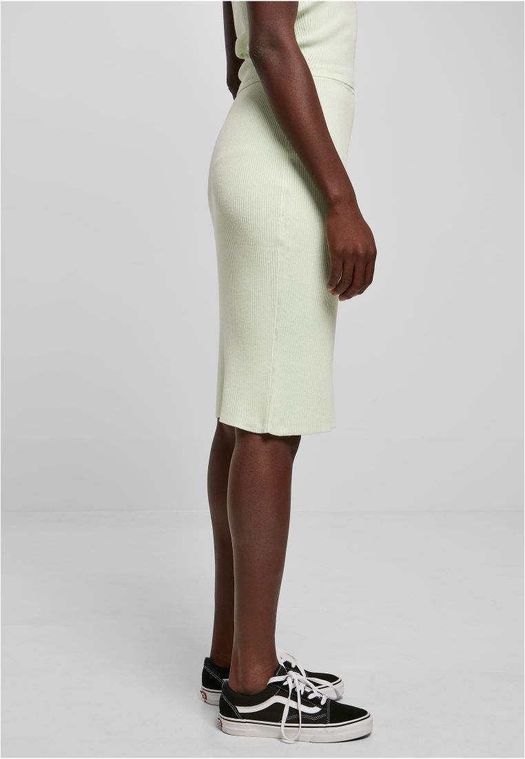 Ladies Rib Knit Midi Skirt - Naisten Shortsit, Hameet ja Mekot - TTUTB5058 - 581