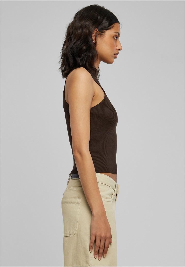 Ladies Short Rib Knit Turtleneck Top - Ladies T-Shirts and Tops - TTUTB5059 - 307