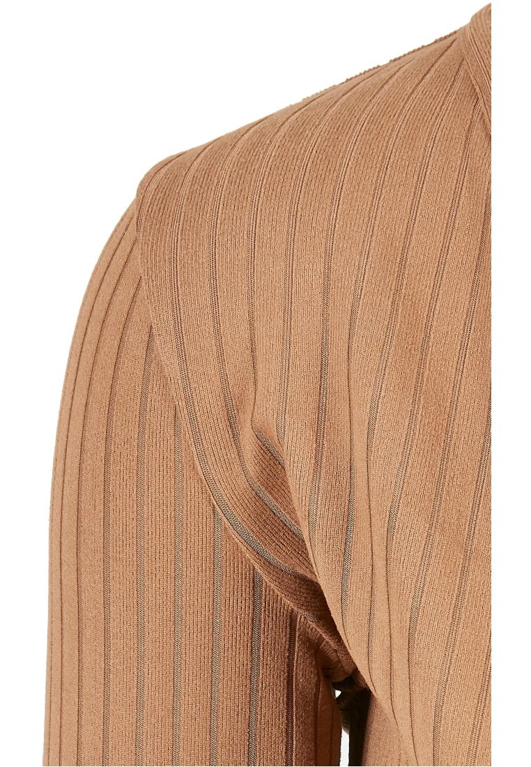 Ladies Cropped Rib Wrapped Longsleeve - Ladies Crewnecks and College Jackets - TTUTB5067 - 311