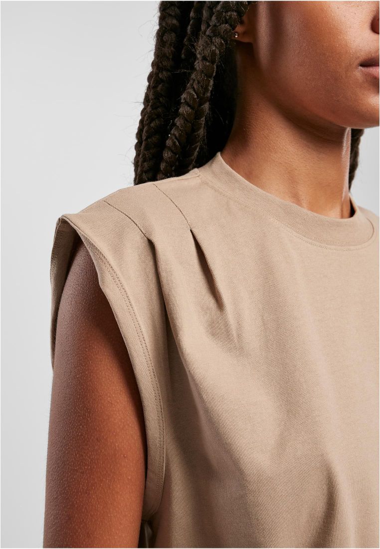 Ladies Organic Heavy Pleated Shoulder Top - VASTUULLISET - ECO VAATTEET - TTUTB5070 - 8