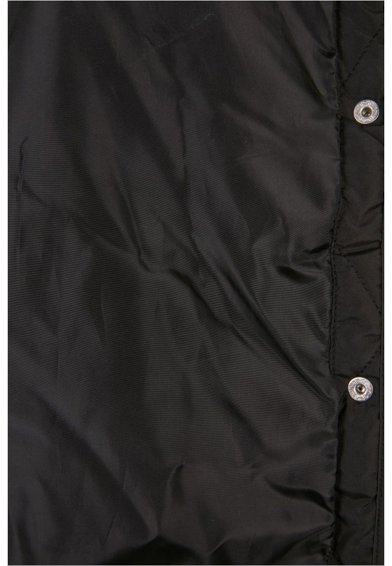 Ladies Oversized Diamond Quilted Hooded Coat - Naisten Takit - TTUTB5074 - 14