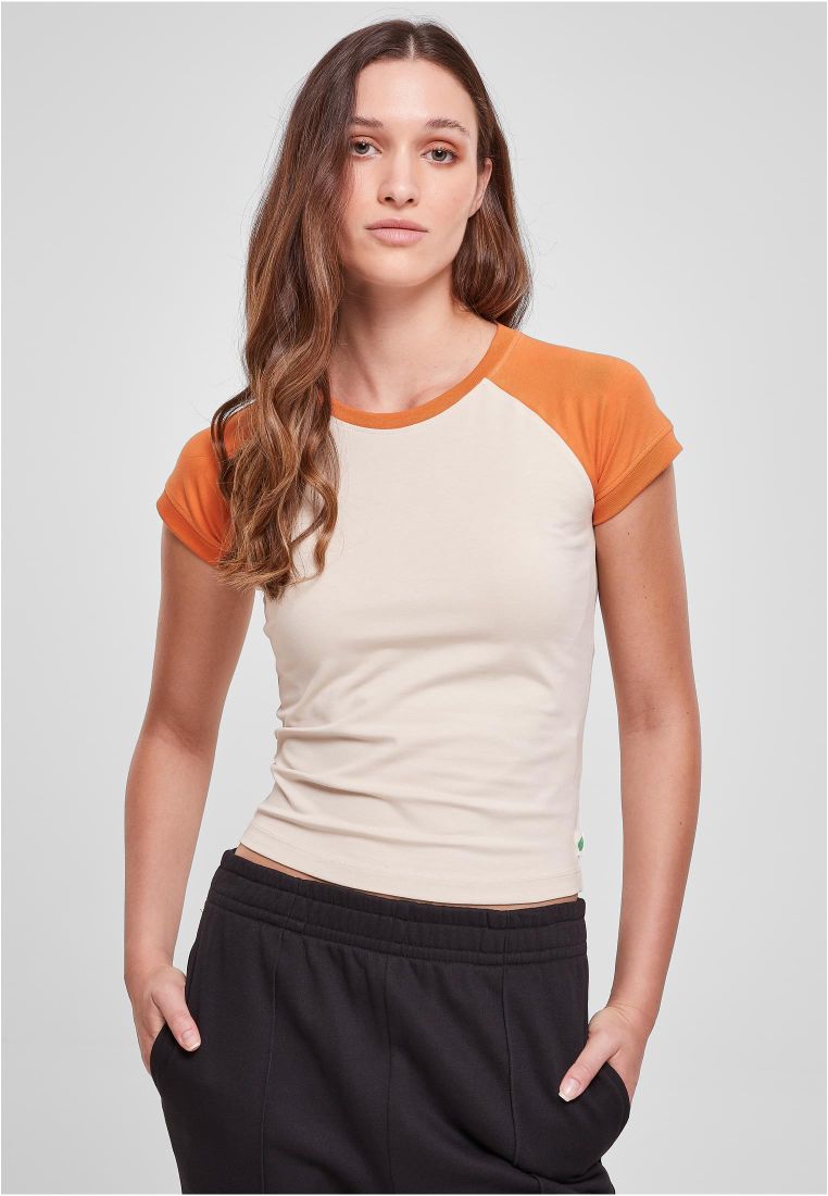 Ladies Organic Stretch Short Retro Baseb - Ladies T-Shirts and Tops - TTUTB5075 - 1261