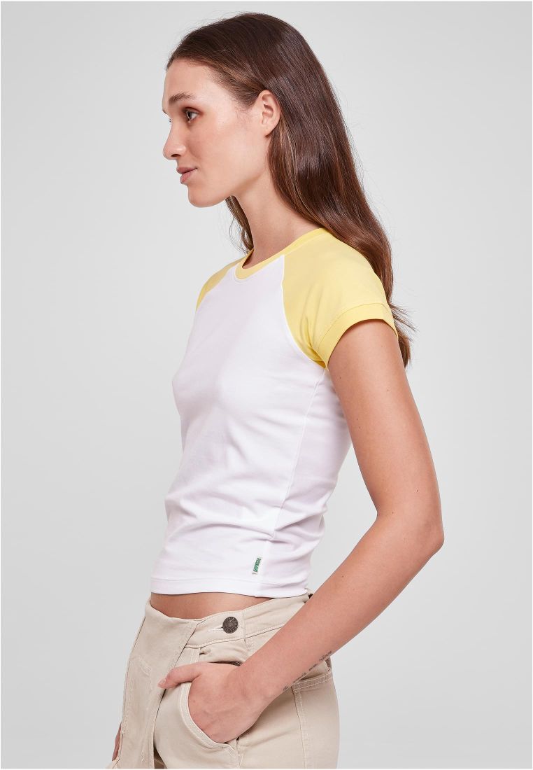 Ladies Organic Stretch Short Retro Baseb - Ladies T-Shirts and Tops - TTUTB5075 - 1115
