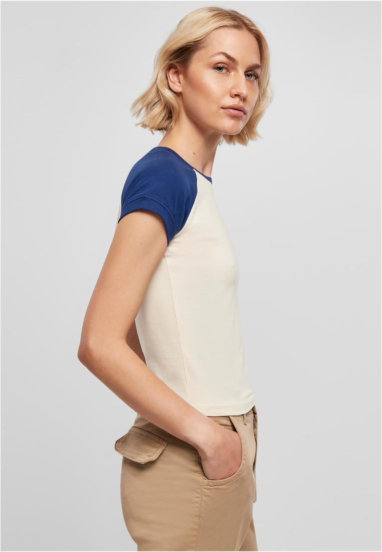 Ladies Organic Stretch Short Retro Baseb - Ladies T-Shirts and Tops - TTUTB5075 - 577