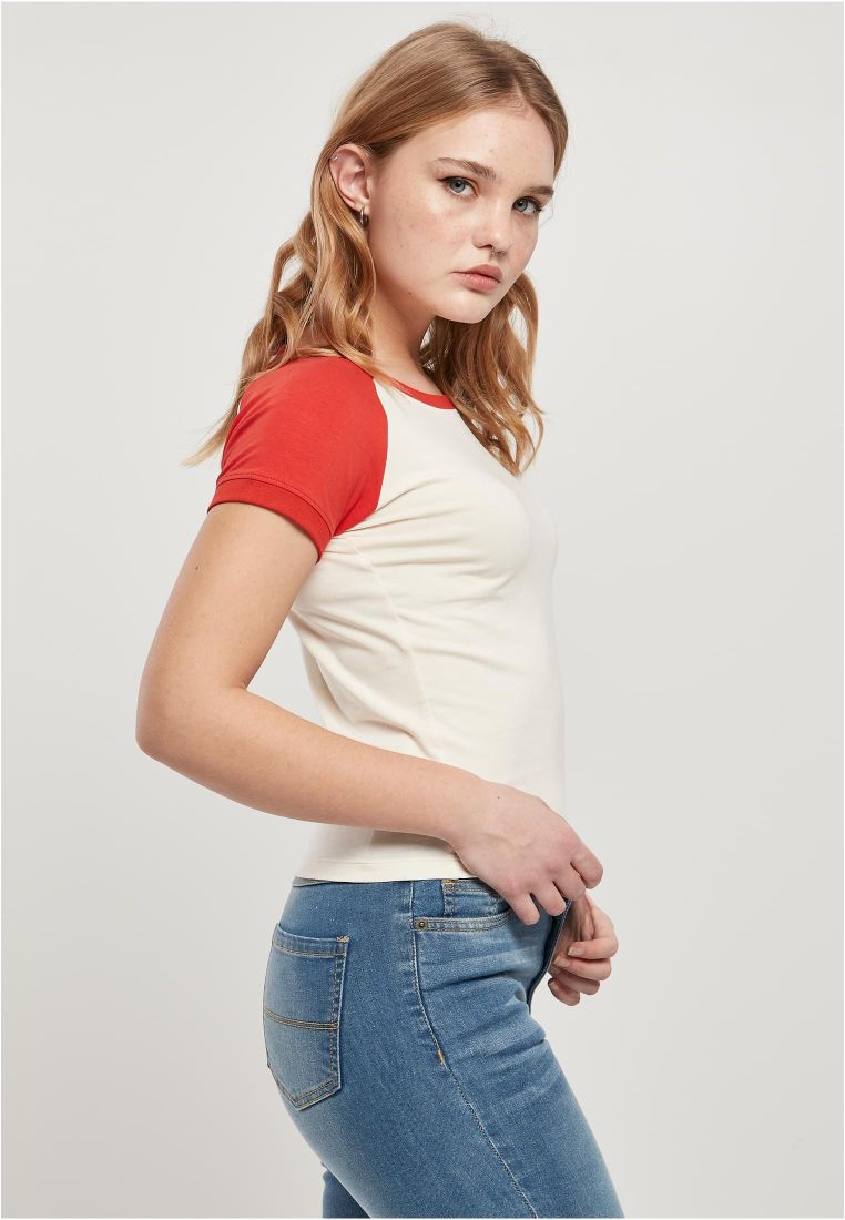Ladies Organic Stretch Short Retro Baseb - Ladies T-Shirts and Tops - TTUTB5075 - 847